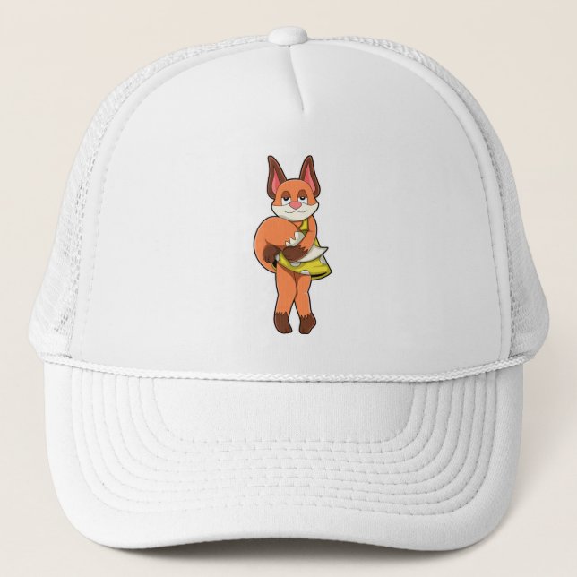 Boné Fox Female com saia (Frente)