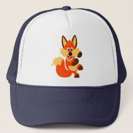 Boné Fox Hat, um boneco de dança