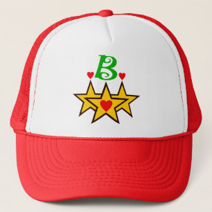 Boné ╚" Frabuloso, Na moda inicial B, Trucker Hat¨ "╝