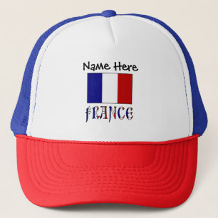 Boné França e Sinalizador Francês Personalizados de Cha