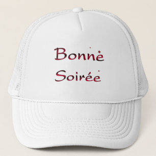 Boné Francês: Bonne Soiree Trucker Hat