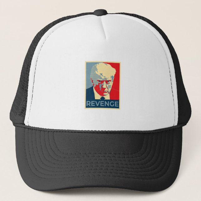 Boné Free Donald Trump fez um tiro na caneca republican (Frente)