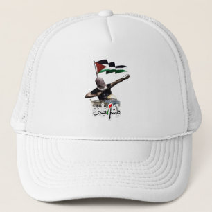 Boné Free Palestine Trucker Hat