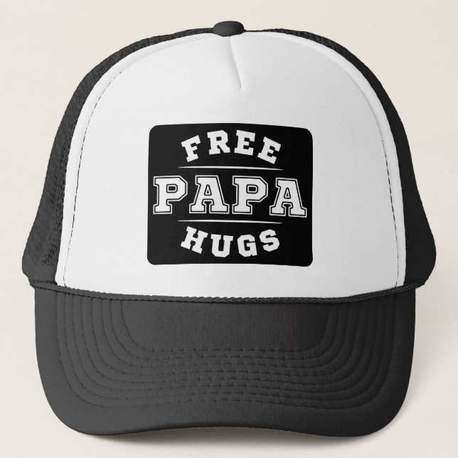 Boné Free Papa Hugs (Frente)