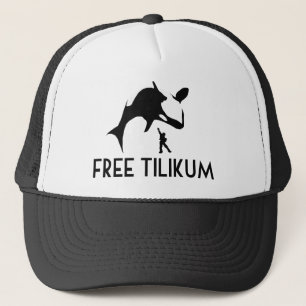 Boné Free Tilikum Salve a Baleia Assassina de Orca