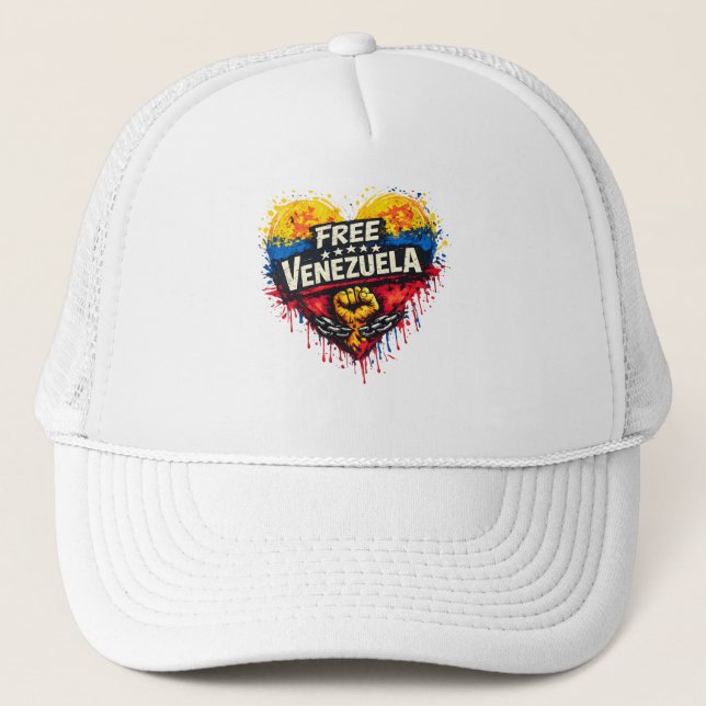Boné Free Venezuela (Frente)