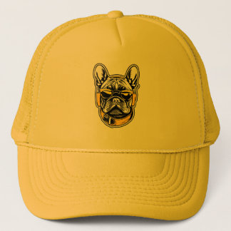 Boné French Bulldog Headphones