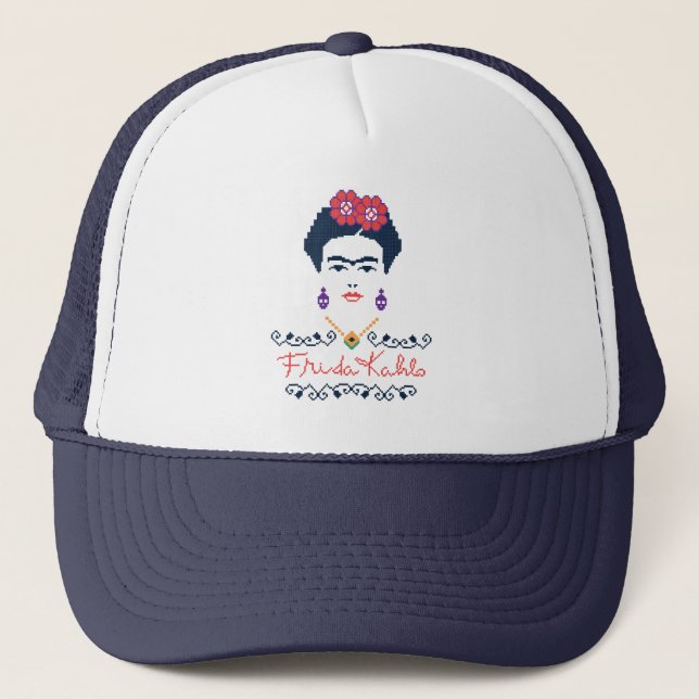 Boné Frida Kahlo | Viva México (Frente)