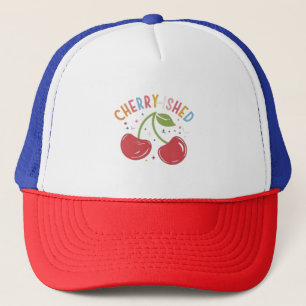 Boné Fruto de cereja: Design de T-Shirt doce e Na moda
