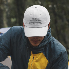 Boné Fumadores De Tambor Feio Regra O Chapéu