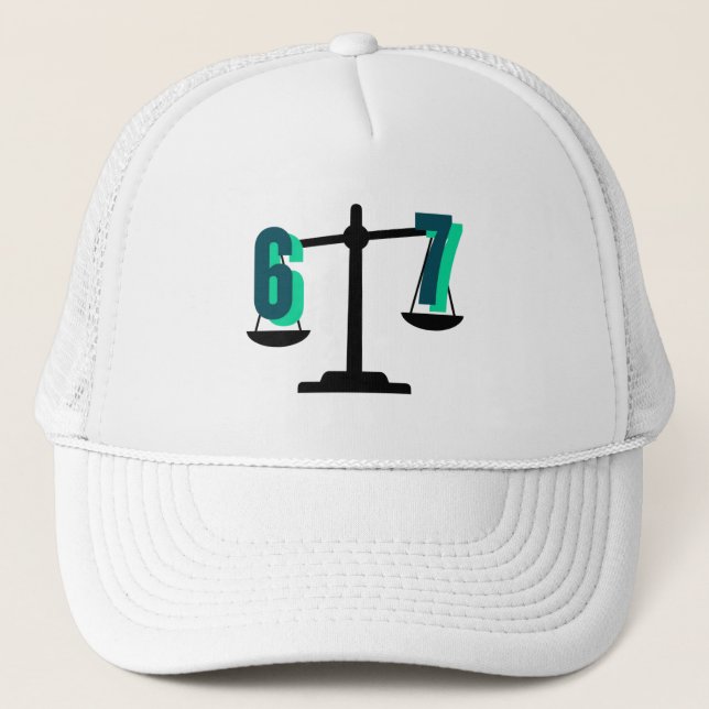 Boné Fun and Catchy "6-7"  (Frente)