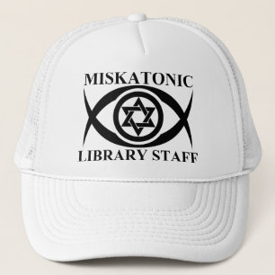 BONÉ FUNCIONARIOS DA BIBLIOTECA MISKATÔNICA
