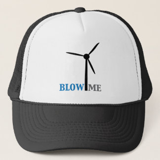 Boné funda-me turbina eólica