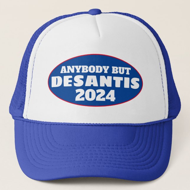 Boné Funny "Anybody But DeSantis2024"  (Frente)