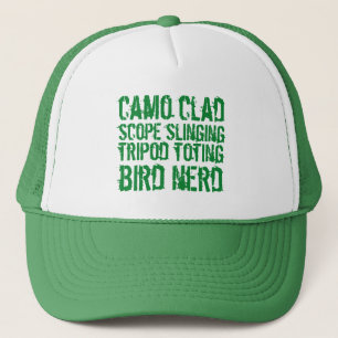 Boné Funny Camo Clad Tripod Toing Bird Nerd