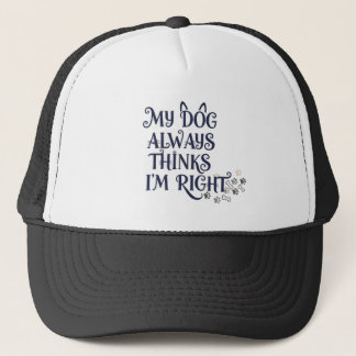 Boné Funny Dog Text Hat