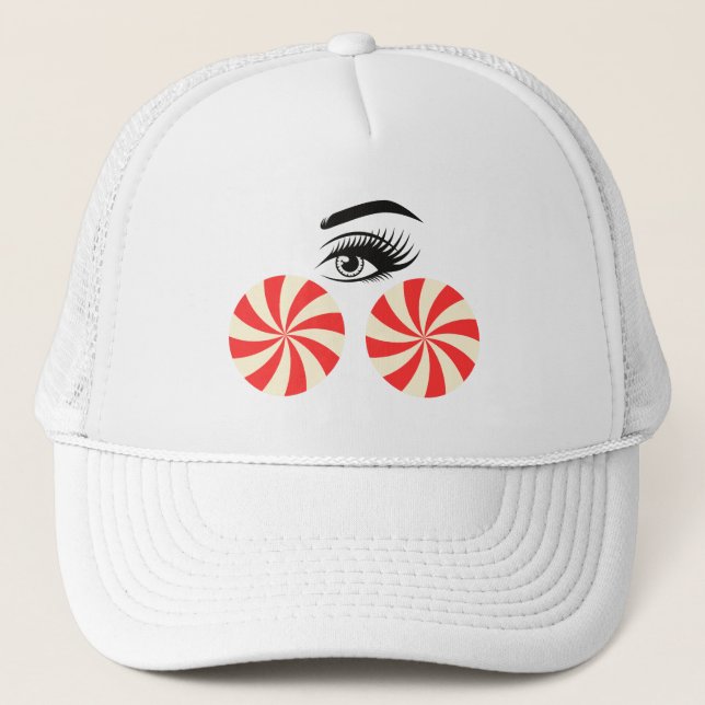 Boné Funny Eye Candy Hat for Women (Frente)