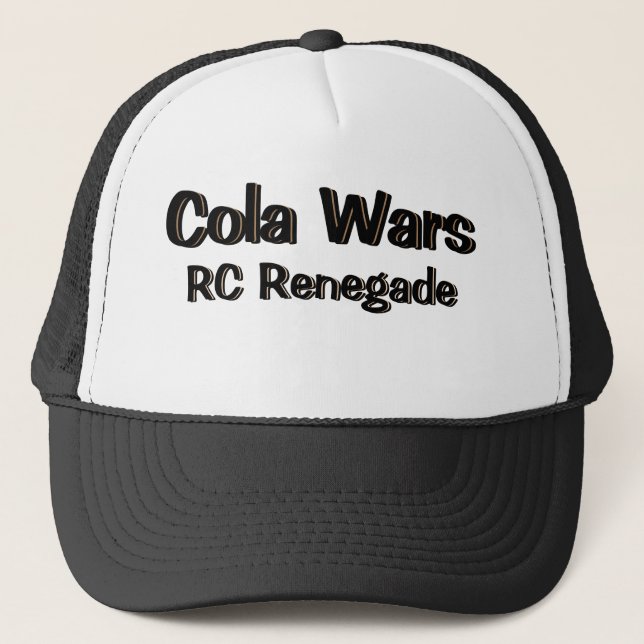 Boné Funny Mens Fashion Baseball COLA WARS RC RENEGADE (Frente)