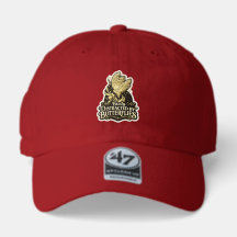 Funny Nature Dad Hat | Gold Butterfly Baseball Cap