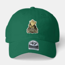 Funny Nature Dad Hat | Gold Butterfly Baseball Cap
