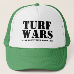 Boné Funny Novelty Father's Day Gift Idea TURF WARS