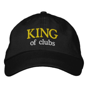 Boné FUNNY Novelty Golf Acessories KING OF CLUBS