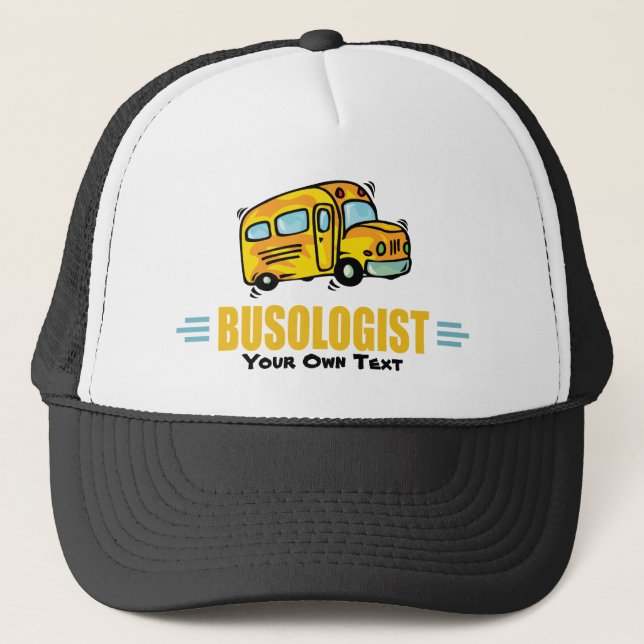 Boné Funny Yellow School Bus Driver Humorous (Frente)