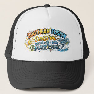 Boné Fusão Sulista Furacão Ensolarado Sassy Praia