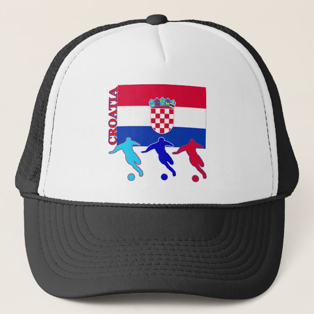 Boné Futebol Croatia (Frente)