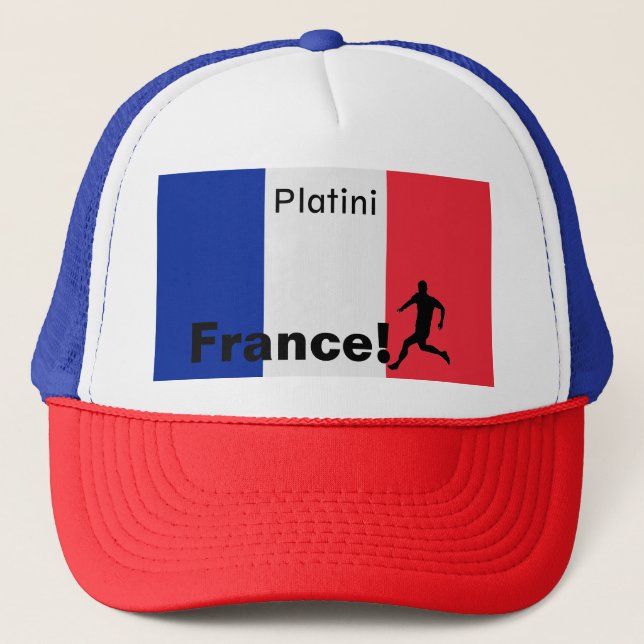 Boné Futebol da França, personalizável (Frente)