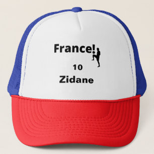 Boné Futebol da França, personalizável