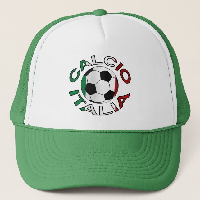 Boné Futebol de Italia Calcio Italia (Frente)
