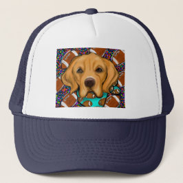 Boné Futebol de ouro Retriever