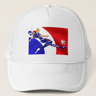 Boné Futebol do campeonato do mundo - bandeira francesa