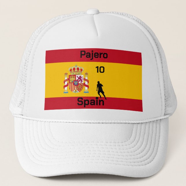Boné Futebol espanhol personalizável (Frente)