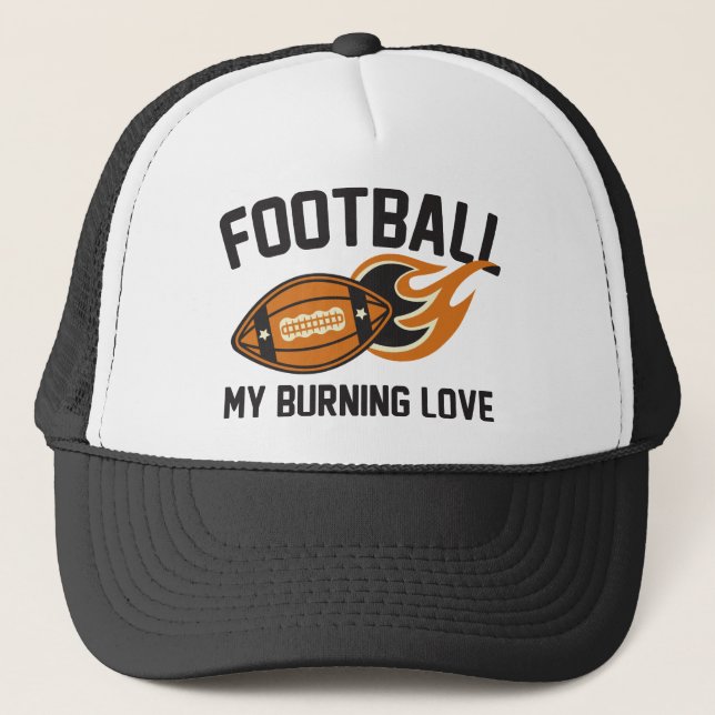 Boné Futebol Meu Amor Ardente (Frente)