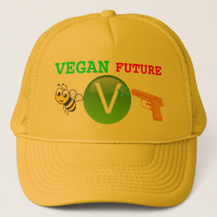 Boné Futuro do Vegan (arma da abelha V)