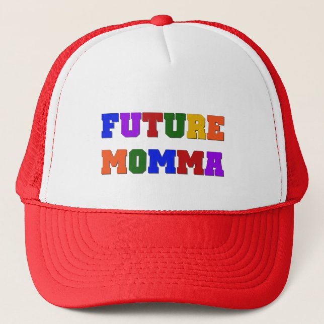 Boné Futuros Camisetas e presentes da mamãe (Frente)