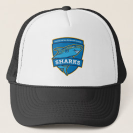 Boné FVES Sharks Crest Trucker Hat