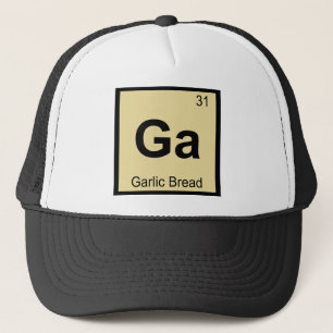 Boné GA - Símbolo da mesa periódica da química do p