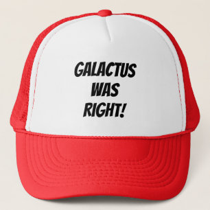 Boné Galactus Tinha Razão!