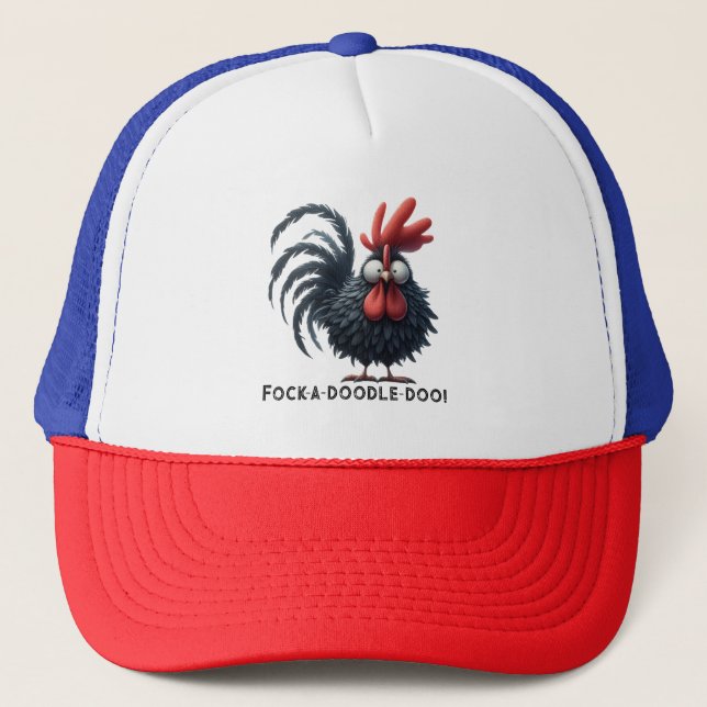 Boné Galo da Manhã - Fock-a-doodle-doo! (Frente)