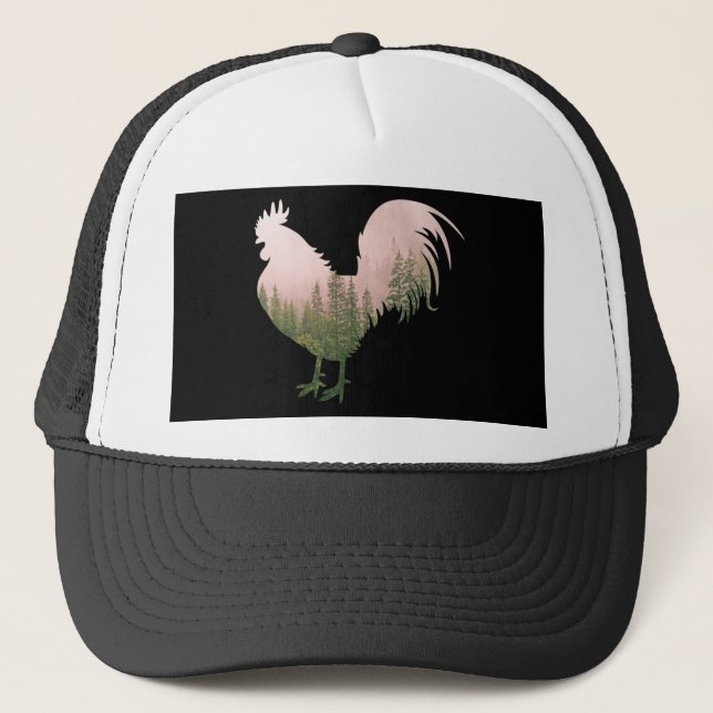 BONÉ GALO DA NATUREZA ESTILO FLORESTA (Frente)