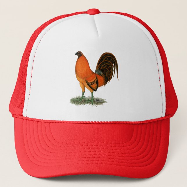 Boné Galo Ginger Vermelho Gamecock (Frente)