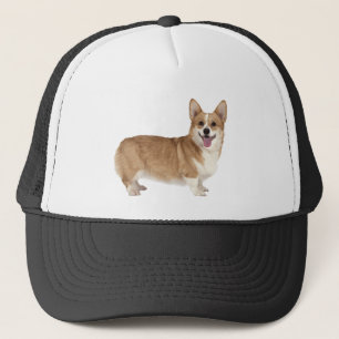 Boné Galsh Corgi Dog Pet Animal Custom Trucker Hat