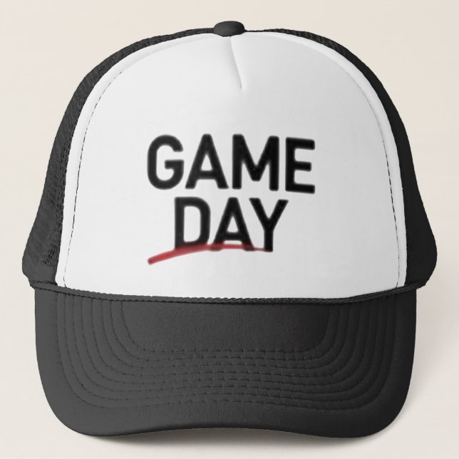 Boné Game Day Bold Statement Design (Frente)