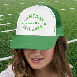 Boné Gameday Tailgate Club de Futebol Verde Personaliza