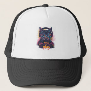 Boné Gamer Cat Level Up