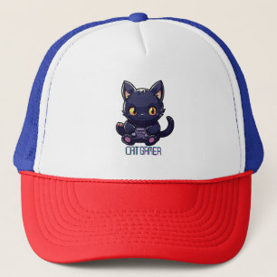 Boné Gamer de Gato