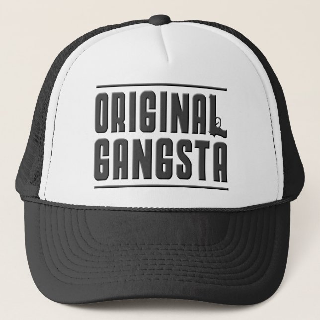 Boné Gangsta original (Frente)